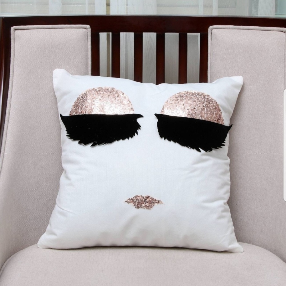 Lash Pillow Cover Peach